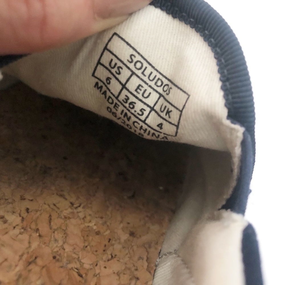 Soludos Velvet Llama Sneaker 6 - Picture 6 of 11